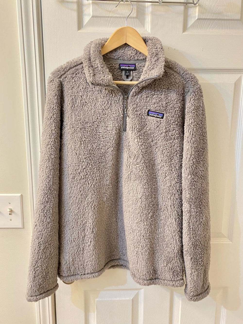 Patagonia Women’s Los Gatos 1/4 Zip pullover Jacket/Sweater Size Medium
